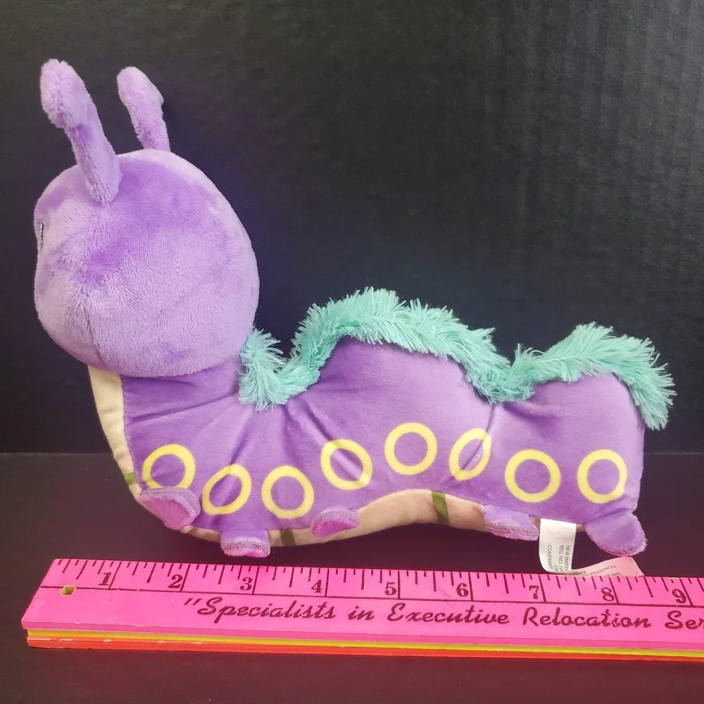 Purple Caterpillar Dog Toy Firm Stuffed With Squeaker‎ 8